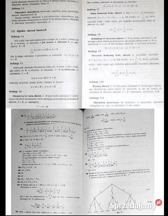 Zbiór zadań z rachunku prawdopodobieństwa S miękka Pozostałe Chełm