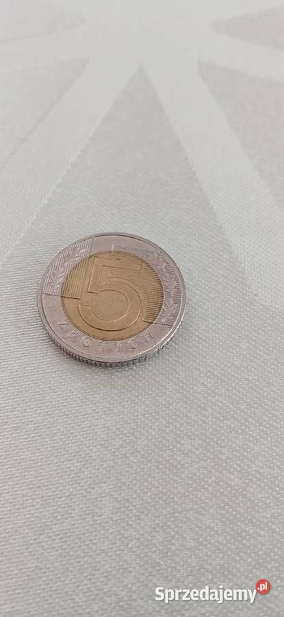 Moneta 5 zł.96r.