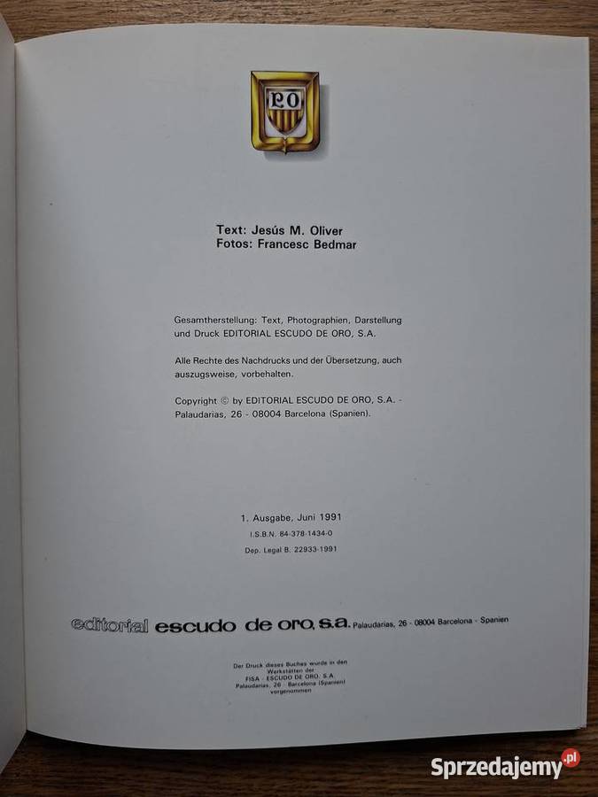 Hiszpania Spanien Abtei von Poblet j niemiecki Kraków