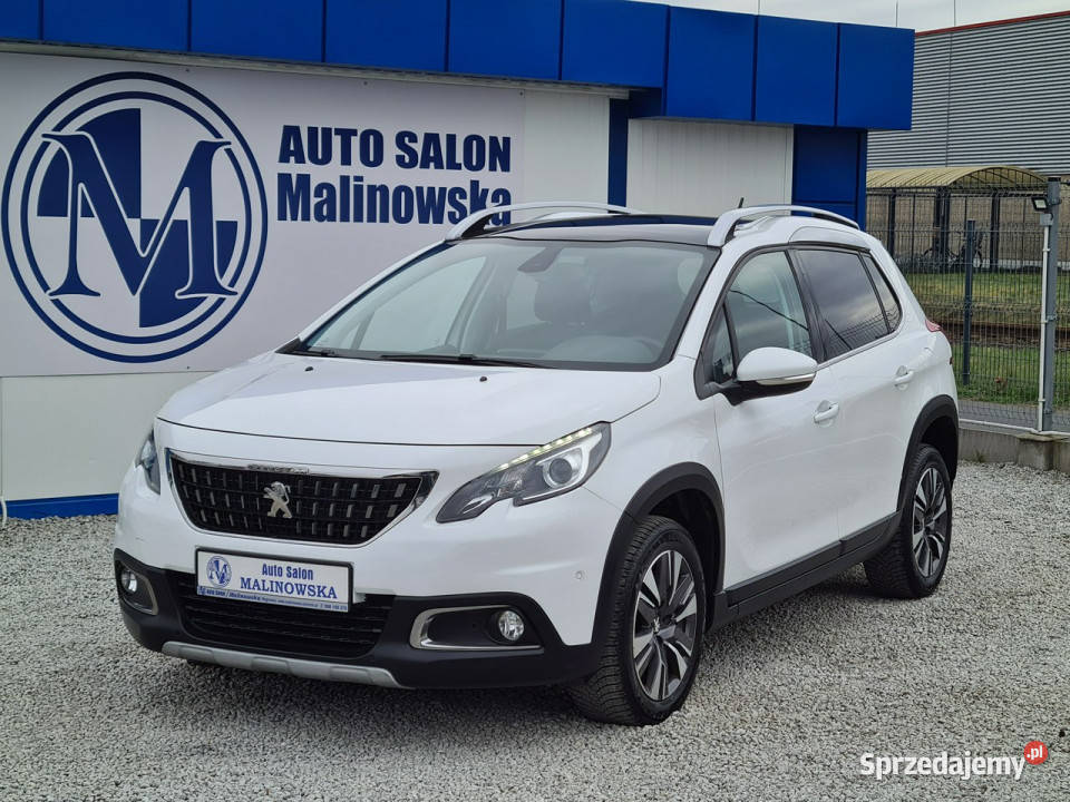 Peugeot 2008 SzklanyDach Navi 2xPDC Kamera kurtyny powietrzne Motoryzacja Wągrowiec