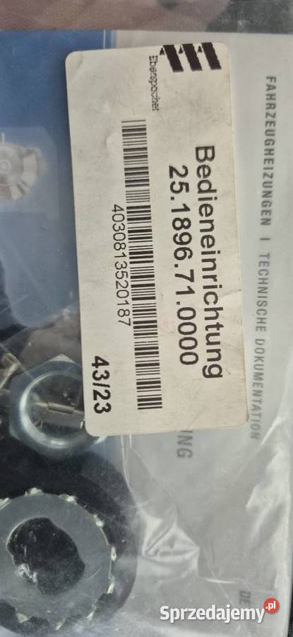 Eberspaecher 251896710000 Nowy włącznik wielkopolskie Konin