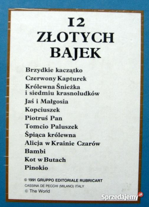 12 Złotych Bajek wielkopolskie Gniezno sprzedam