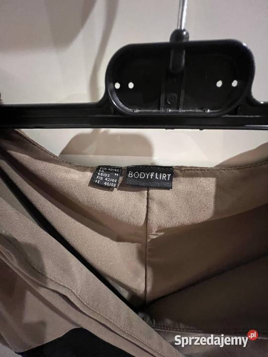 Brązowoczarna czarująca sukienka Bodyflirt ML pomorskie Gdańsk sprzedam