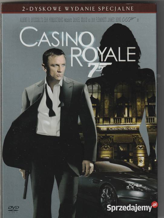 CASINO ROYALE wydanie specjalne Daniel Craig DVD lektor mazowieckie