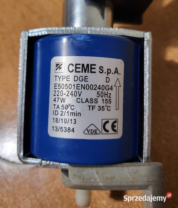Oryginalna Pompa CEME Type DGE 47W Tchibo Włodawa