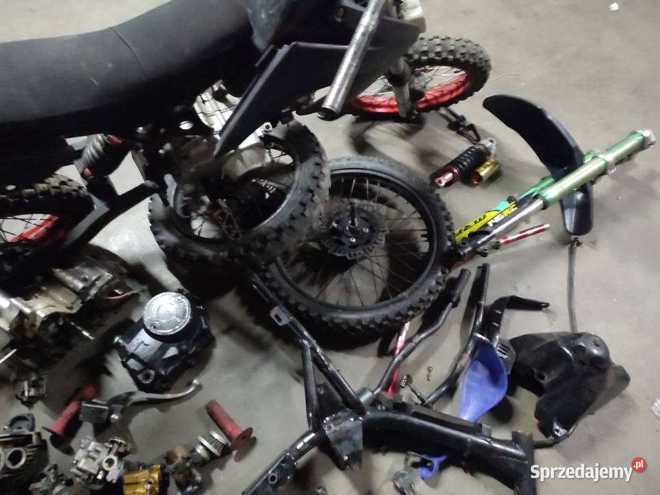 Części cross 110 125 Silniki i osprzęt Jaszczew