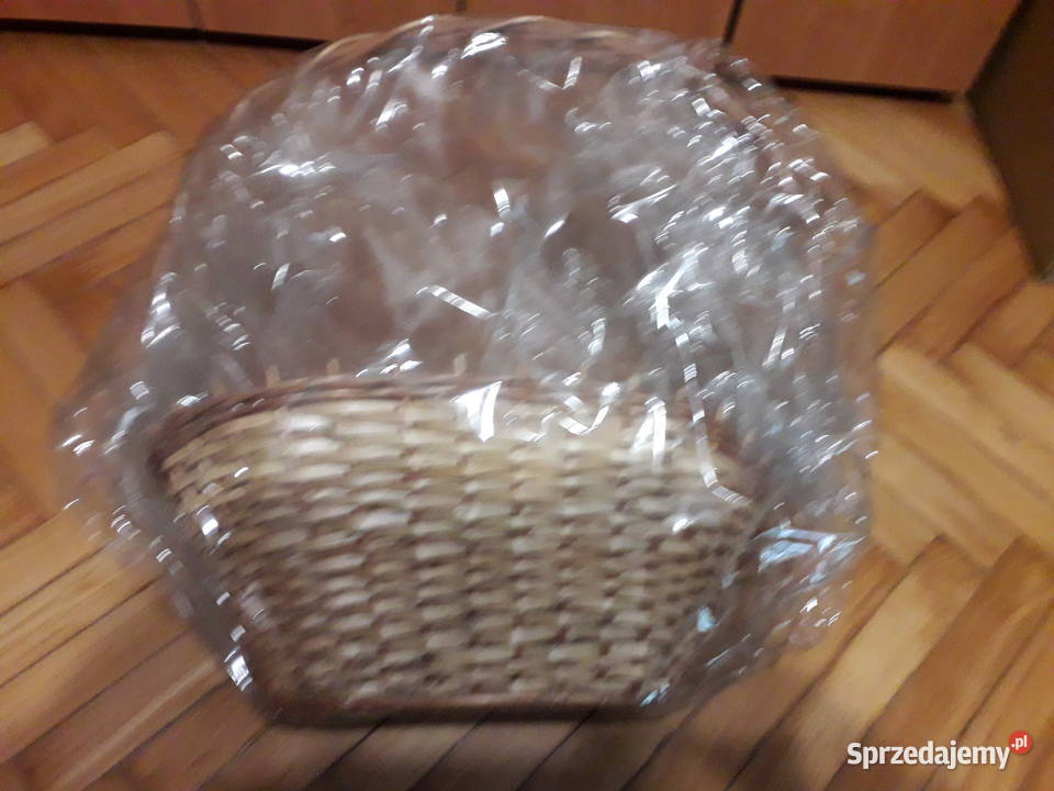 Koszyk na dekoracje prezenty wiklinowy owalny ok Akcesoria kuchenne Kraków