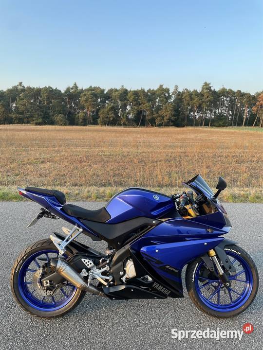 YAMAHA YZF R125 ABS 2018 salon polska nieuszkodzony