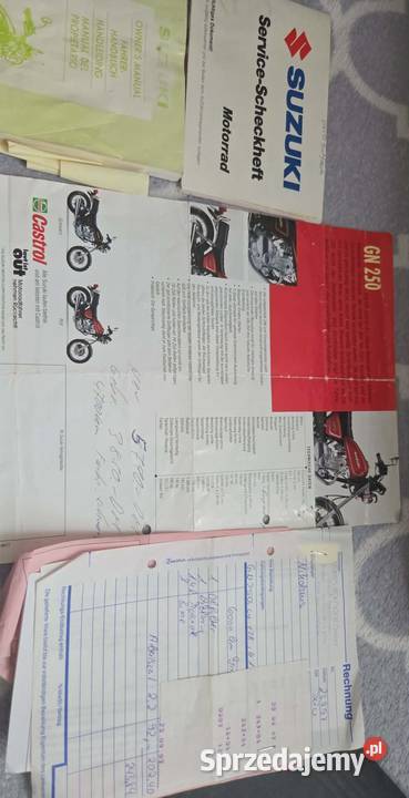 Suzuki gn 250 1 wlascicel serwisowany 250cm3 Biskupiec