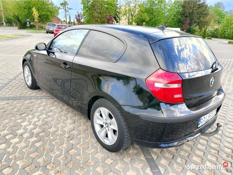 BMW e81 118d BMW seria 1 polift 2009r łódzkie Zduńska Wola