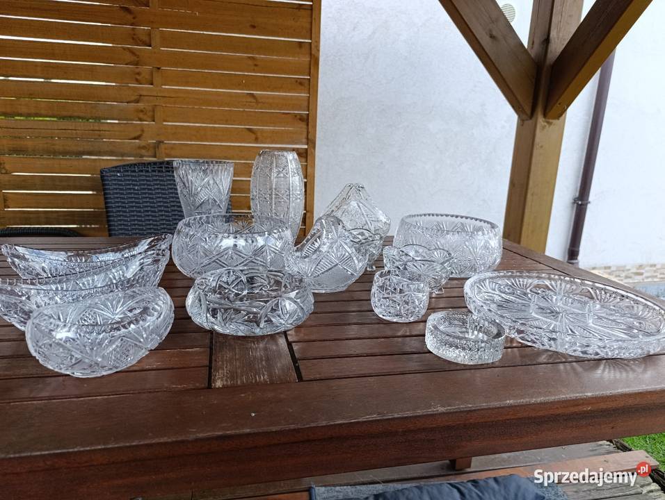 Kryształy PRL zestaw pomorskie Tczew