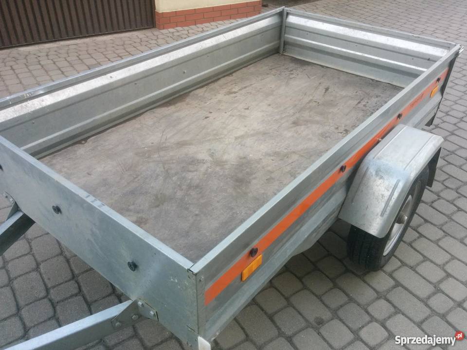 Przyczepka samochodowa TEMA Świdnik 205x112x32 Trzciana
