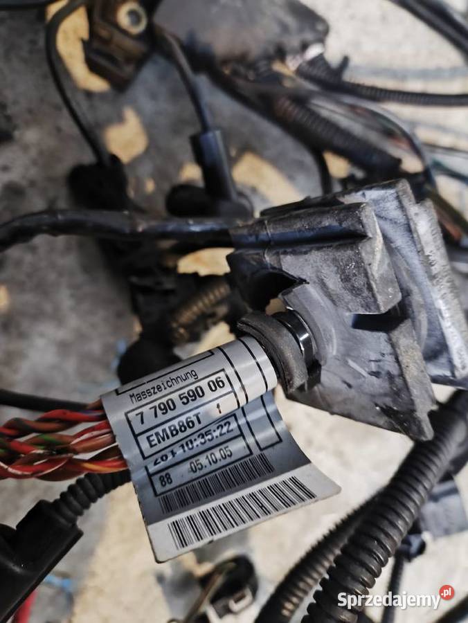 BMW E90 E91 20D 163 WIĄZKA INSTALACJA SILNIKA osobowe