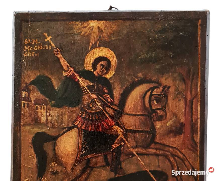 Ikona Święty Jerzy 0043 Warszawa