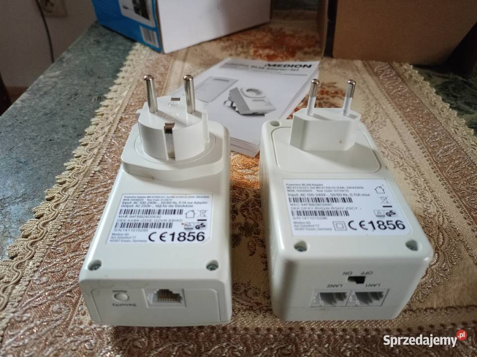 Zestaw adapterów Powerline WLAN MEDION LIFE Drawski Młyn