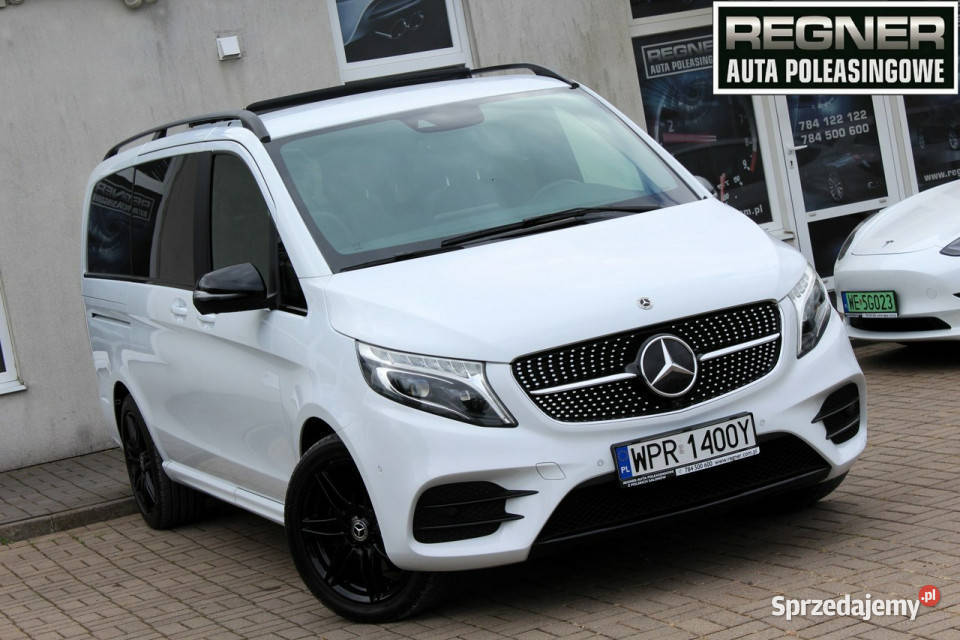 Mercedes V 250 Exclusive AMG Pak Night 4Matic nieuszkodzony mazowieckie Sokołów sprzedam