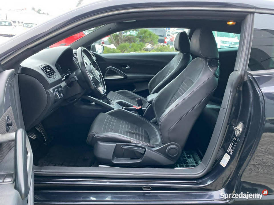 Volkswagen Scirocco LPG xenon manual navi czarny wspomaganie kierownicy