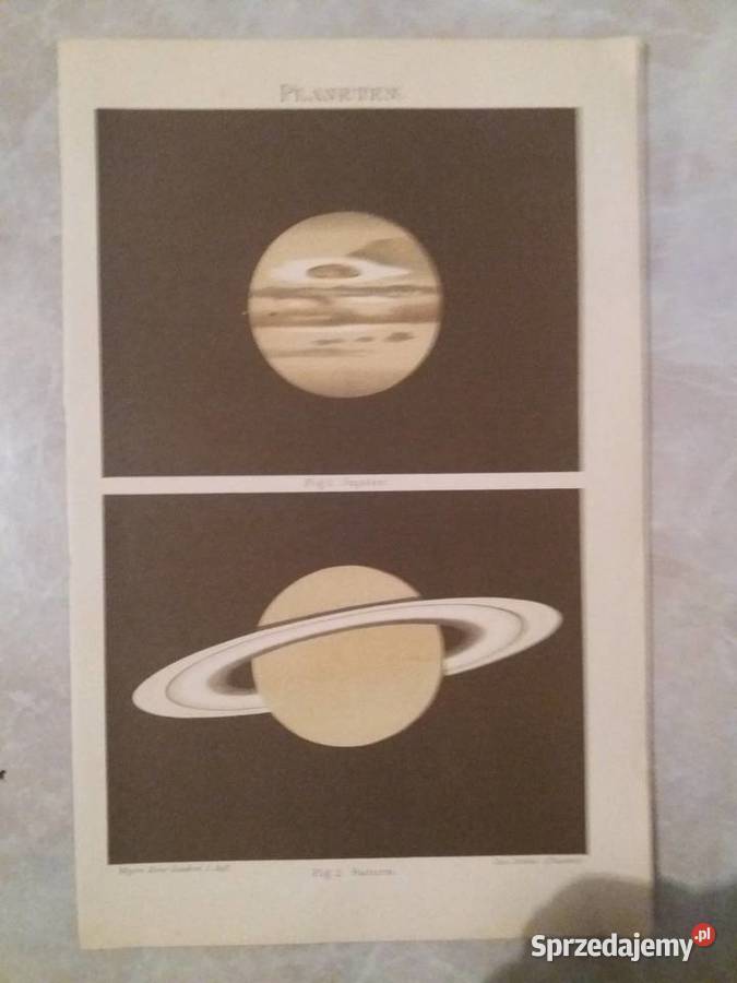 Stara niemiecka rycina z Meyers Lexikon z 1897 Jarosław