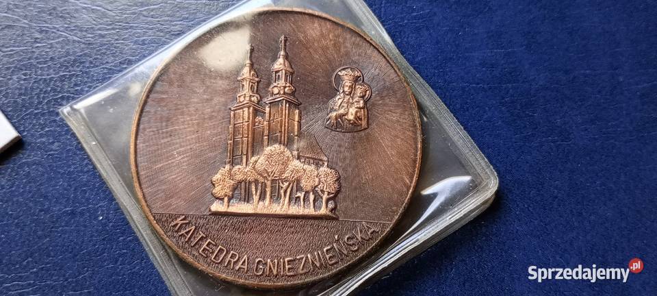 Stare monety Medal Wyszyński Polska 11 Lesko