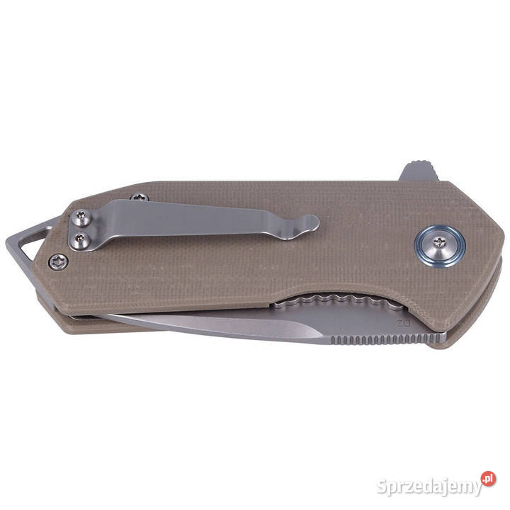 Nóż składany Kubey Knife Campe Tan G10 Sandblast Warszawa