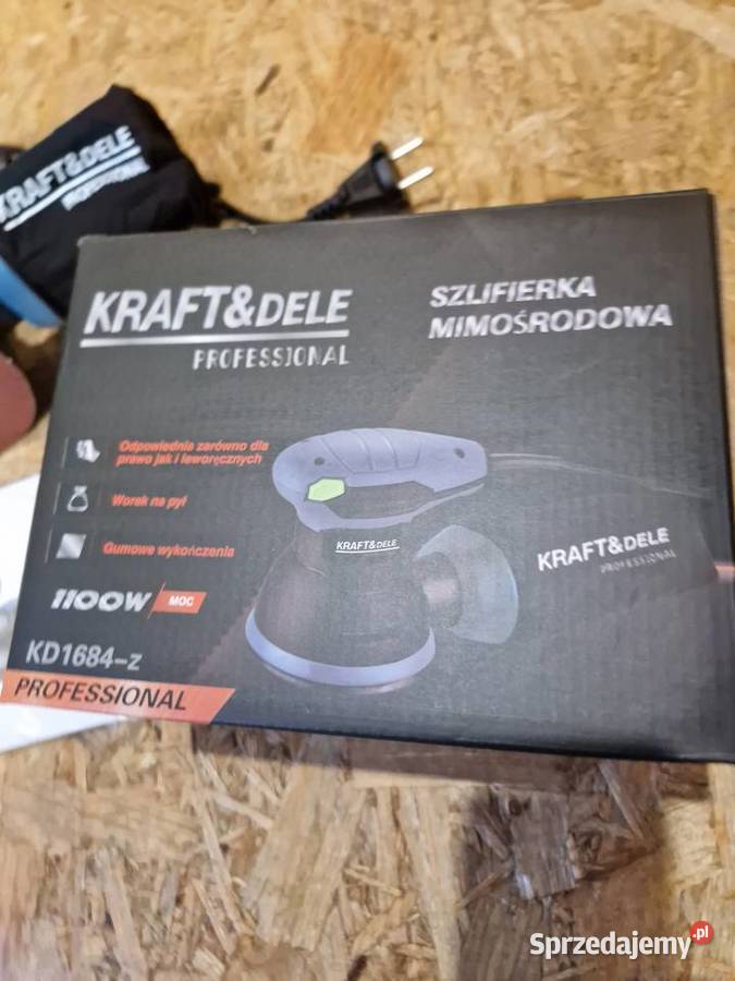 Szlifierka Mimośrodowa KraftDele 1100W Tarcza wielkopolskie Głogowa