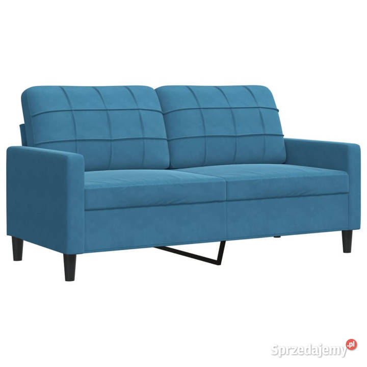 Sofa 2osobowa niebieski 140 tapicerowana Warszawa
