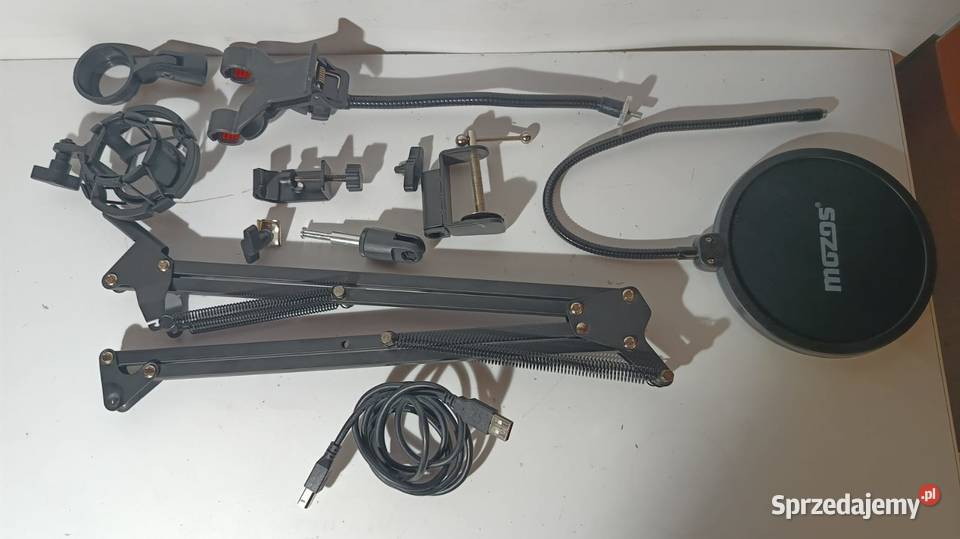 Mikrofon Behringer C1U Statyw Mozos MKITDESK Elektronika śląskie Katowice sprzedam