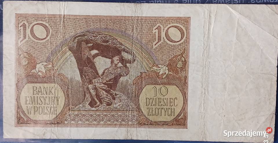 10 Złotych 1940 r Kraków ser L wielkopolskie Konin
