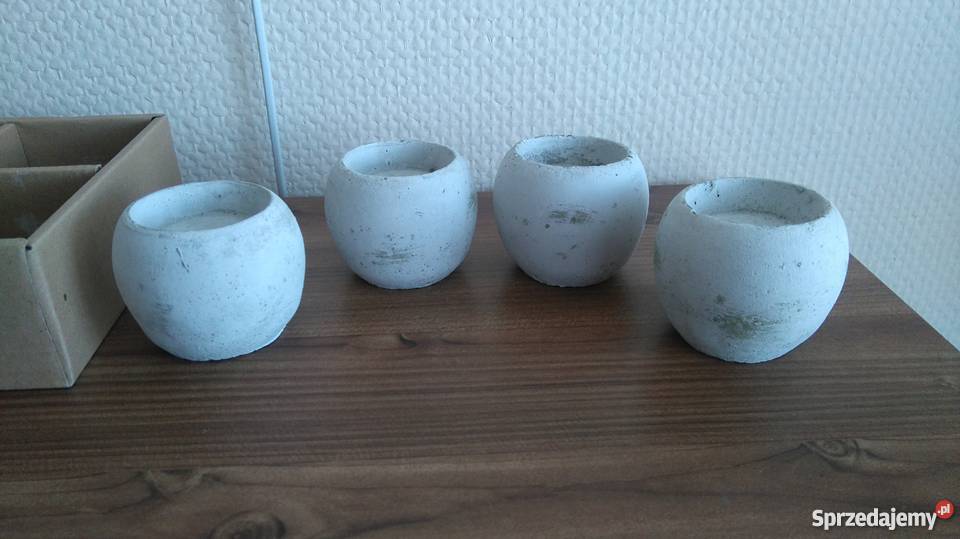 Świeczniki na tealighty kamienne gliniane Warszawa