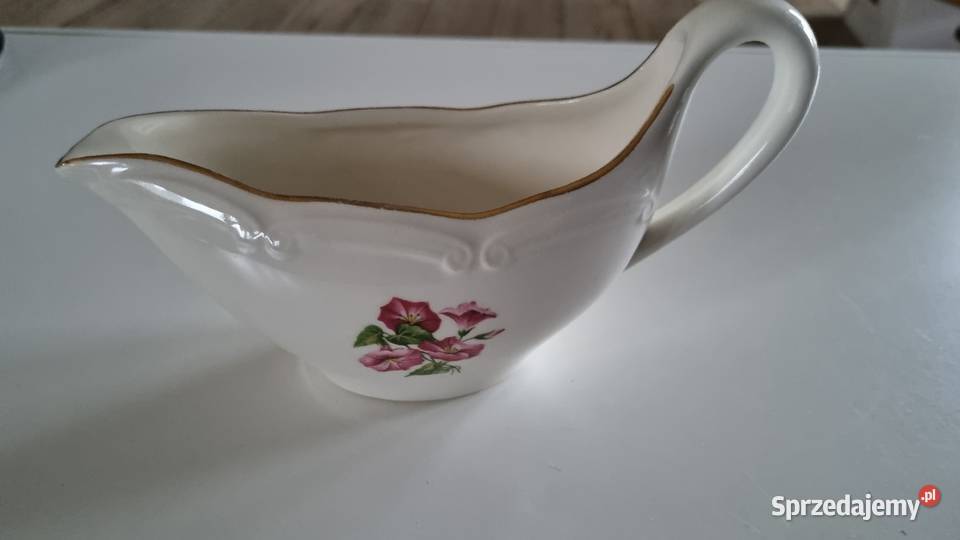 Sosjerka Porcelana Francuska Gien Vintage Porcelana i szkło wielkopolskie Wola Podłężna