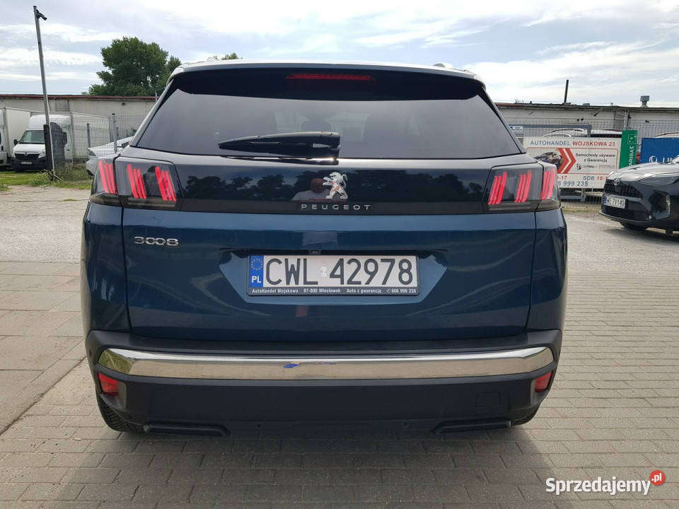 Peugeot 3008 15 HDi Automat Navi Klimatronik klimatyzacja Włocławek sprzedam