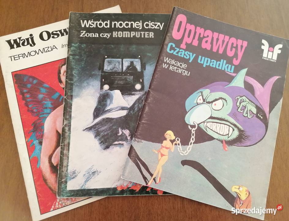 Czasopismo Fikcje i fakty 1986cztery egzemplarze Rok wydania 1986 Łódź