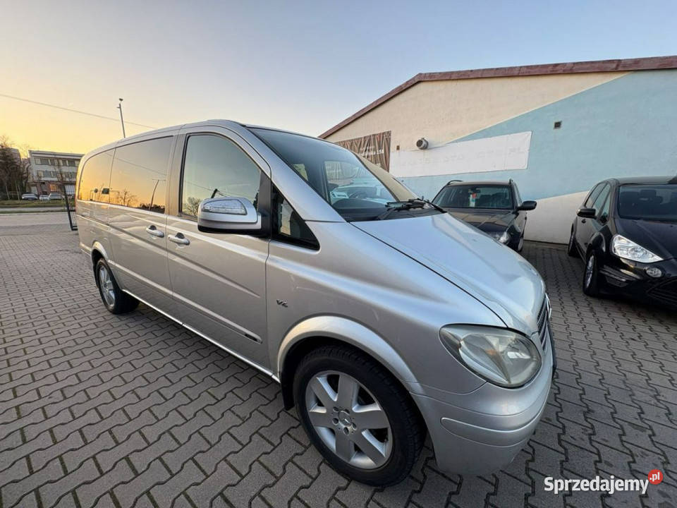 Mercedes Viano 7osobowyAutomatSalon Polska lakier metallic Warszawa