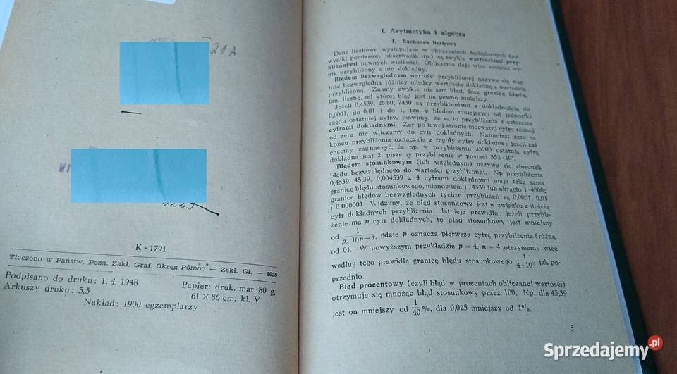 Repetytorium elementów matematyki definicje Gdańsk