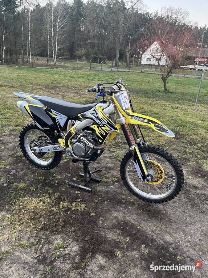 Suzuki RMZ 450 2016 r Suzuki zachodniopomorskie Giżyn sprzedam