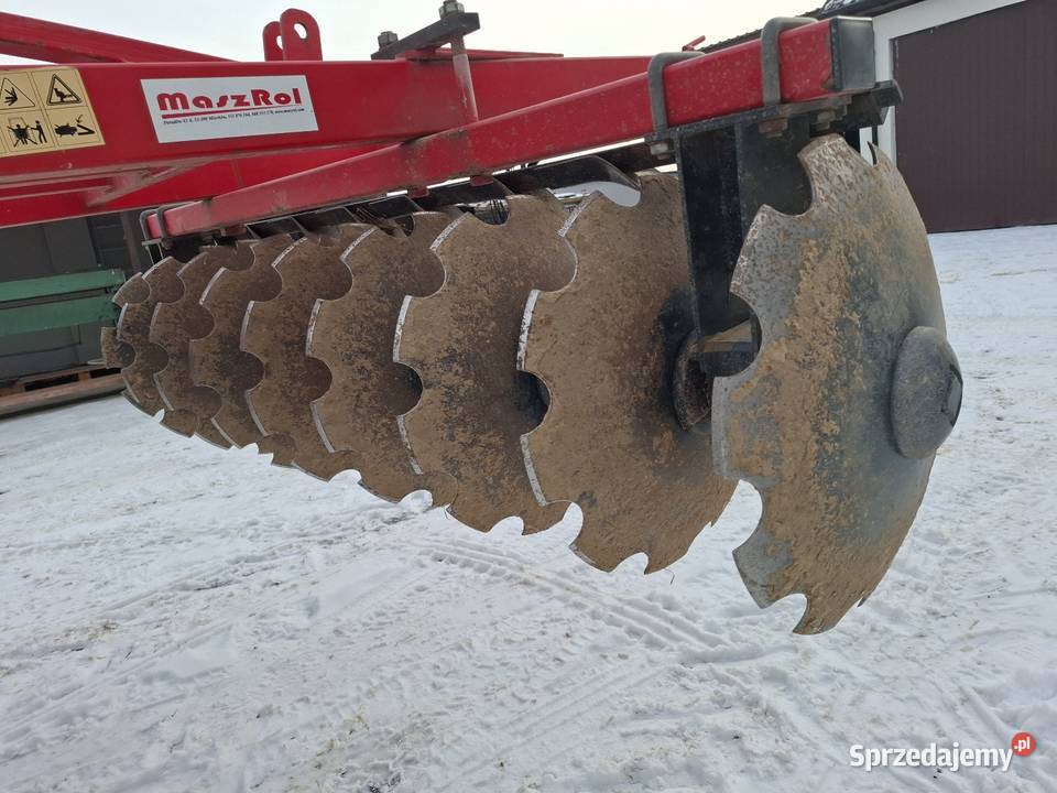 Brona talerzowa KAROL 2x9 Agregaty Maszyny rolnicze Brody