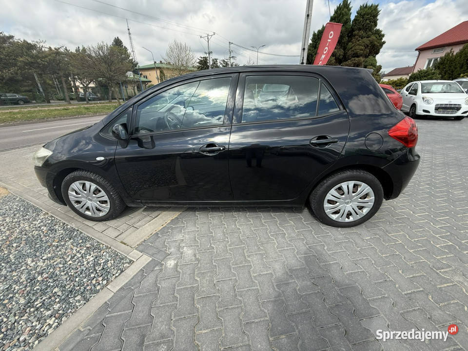 Toyota Auris Toyota Auris 20D4D 2007r czarny Sokołów Podlaski