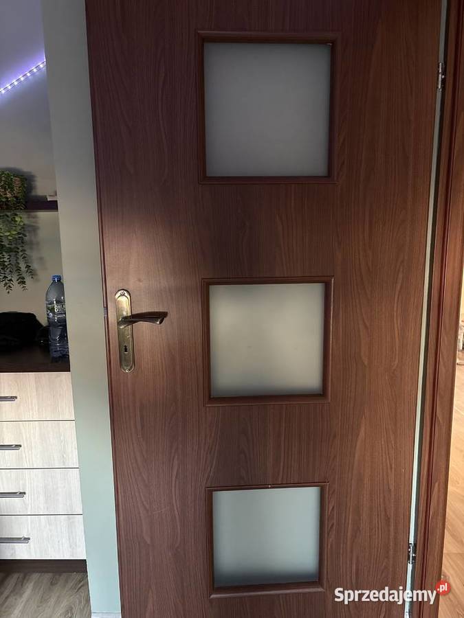 Drzwi z ościeżnicą i Klamka wielkopolskie Konin