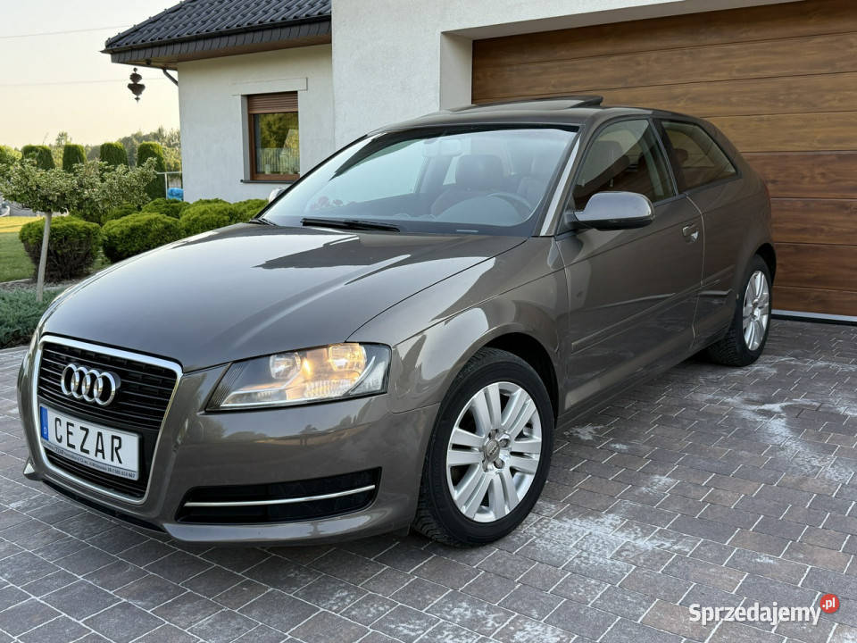 Audi A3 3drzwiowe 20 tdi 140 super stan elektrochrom. lusterko wst. Konradów