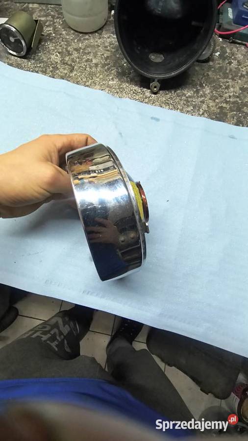 Reflektor szkło ramka odblaśnikiem jawa Mustang