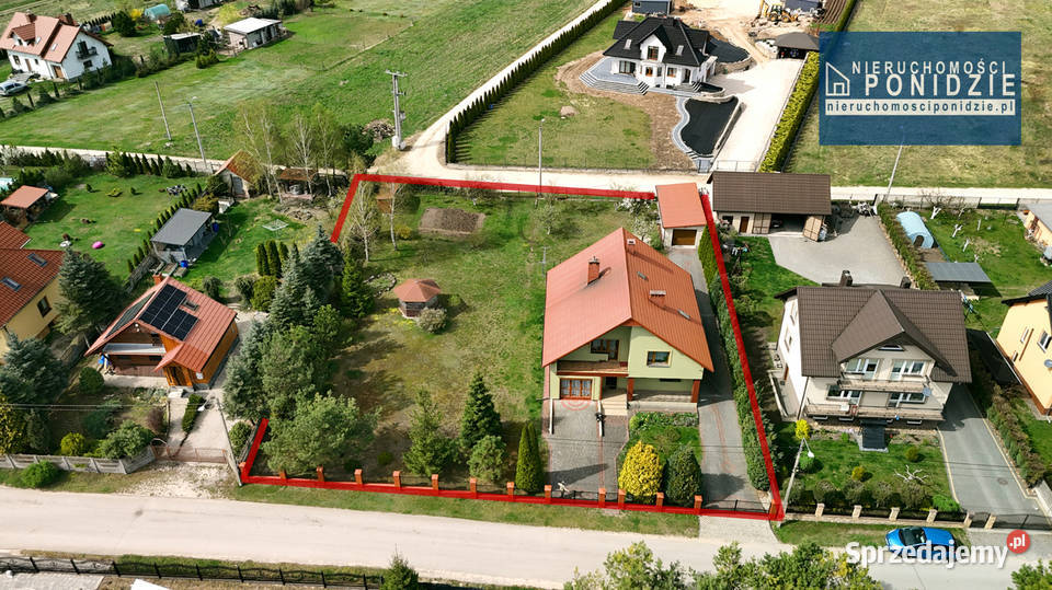 Dom 2kondygnacyjny 208 m2 Śladków Mały gm Sprzedaż świętokrzyskie sprzedam