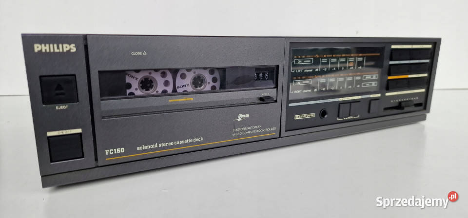 Magnetofon Philips FC150 casette deck wielkopolskie Międzychód sprzedam