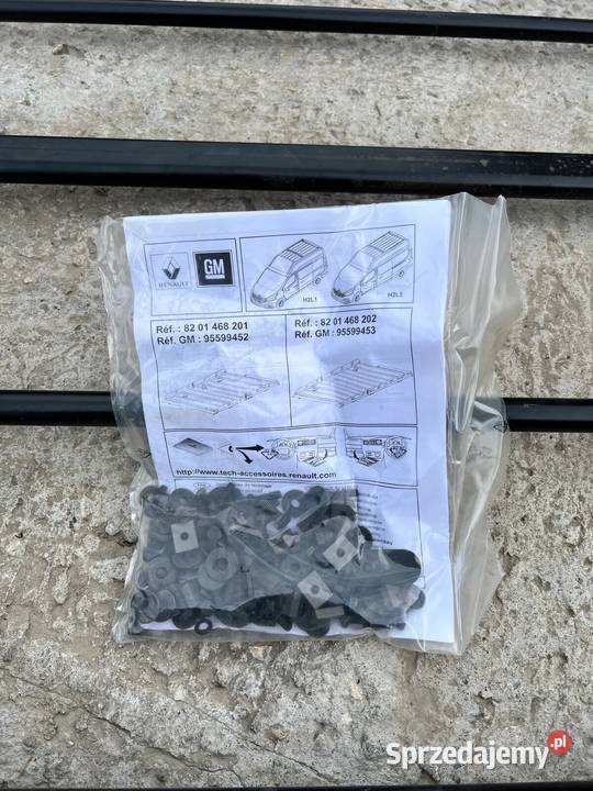 nissan nv300 bagażnik dachowy stalowy 8201468202 klamki Kraków