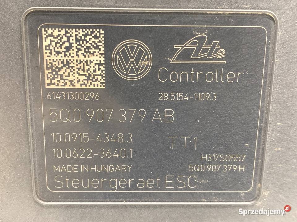 POMPA ABS VW GOLF VII 5Q0614517AA 20 184 podkarpackie