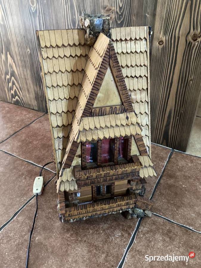 Lampka nocna domek ozdoba Pozostałe małopolskie