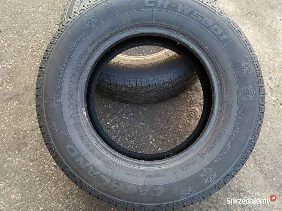 2 opony zimowe 21575R16C Słomniki