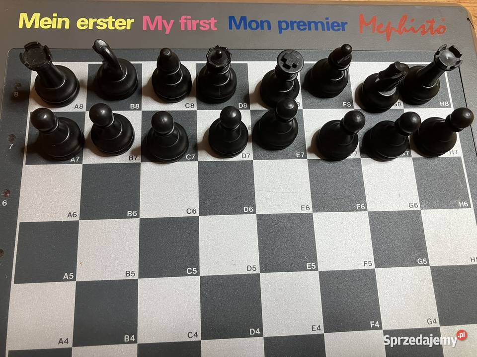 Szachy elektroniczne My First Mephisto Warszawa sprzedam