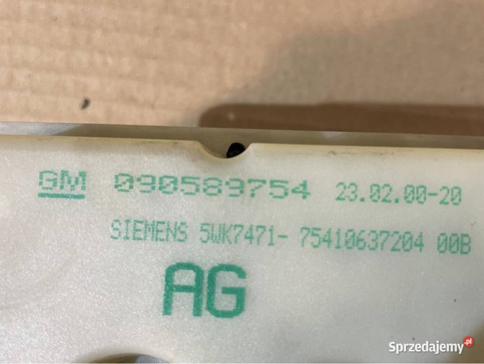090589754 wyświetlacz zegarek opel zafira a Szczecin