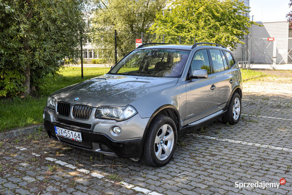 BMW X3 2008 r Automat Skóry xDrive Lift Wrocław