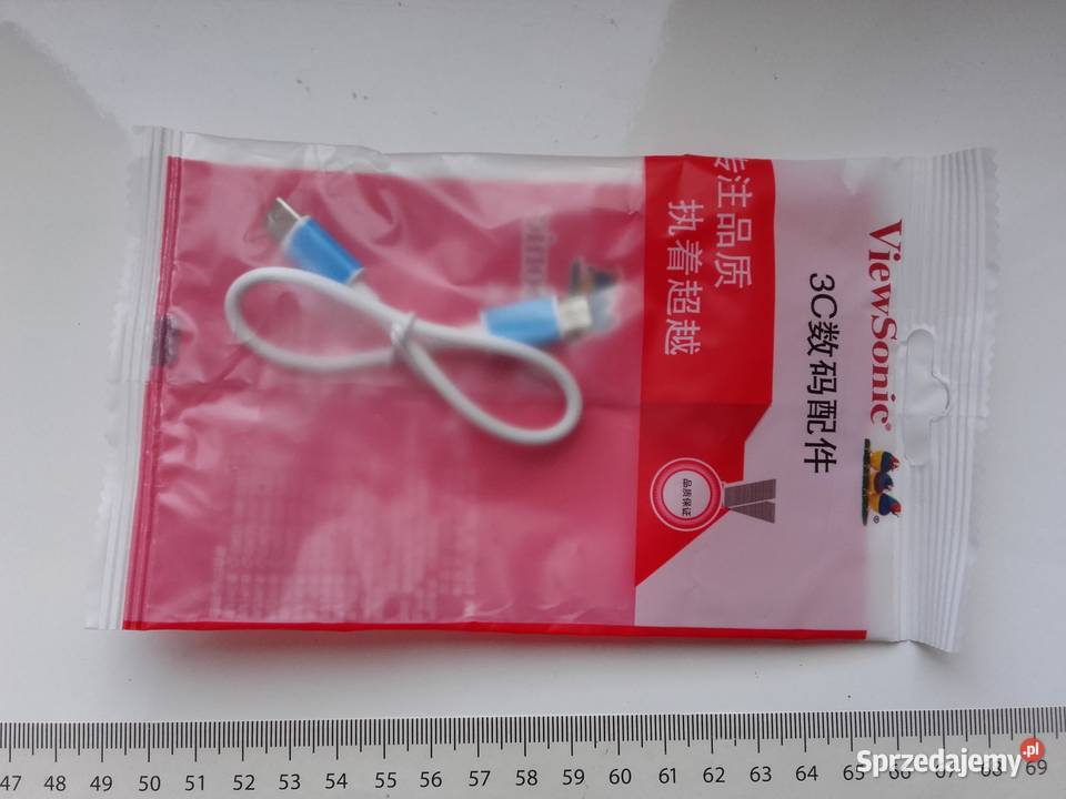ViewSonic kabel 25 USBC USBC PD do 60W kujawsko-pomorskie Bydgoszcz sprzedam